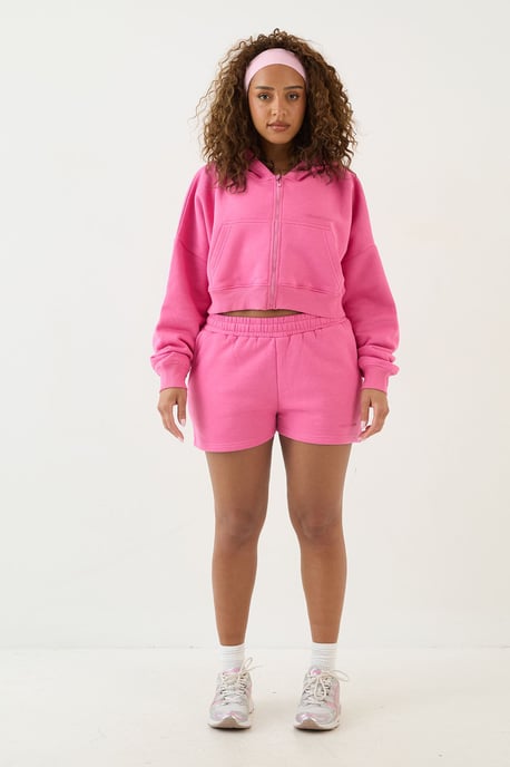 DSGN Studio Boxy Crop Zip Through Hoodie - Image 5