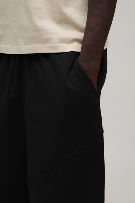 Extreme Wide Leg Exposed Seam Toggle Hem Jogger - Image 3