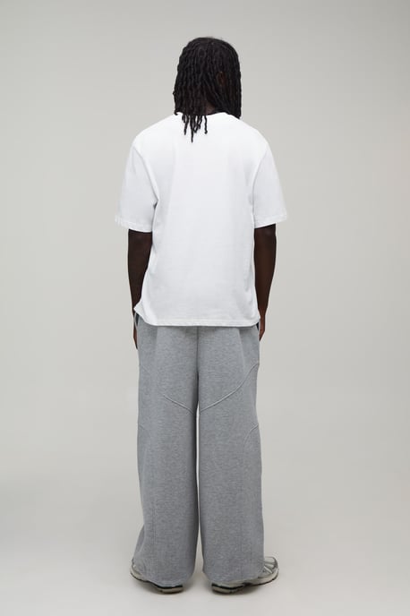 Extreme Wide Leg Exposed Seam Toggle Hem Jogger - Image 2