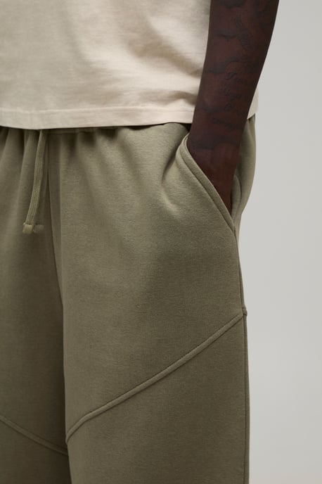 Extreme Wide Leg Exposed Seam Toggle Hem Jogger - Image 3