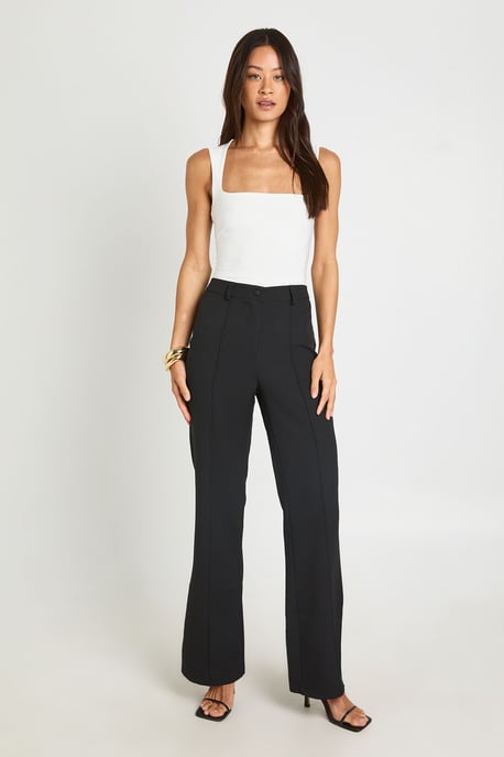 Tall Fit & Flare Tailored Trousers - Image 3