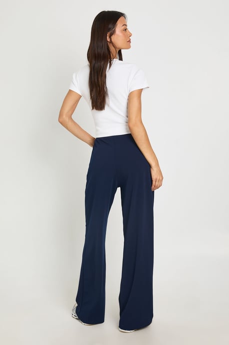 Tall Basics Wide Leg Trousers - Image 2