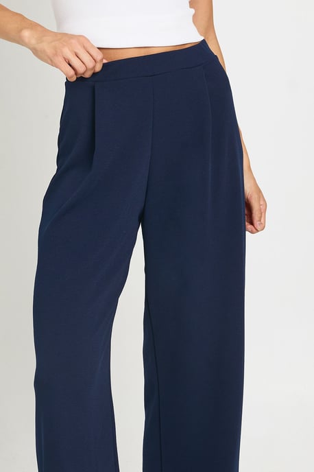 Tall Basics Wide Leg Trousers - Image 4