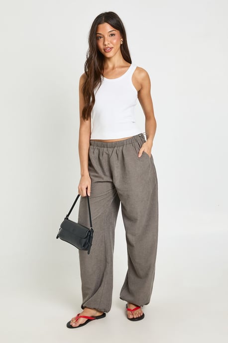 Bungee Cord Balloon Trousers - Image 1