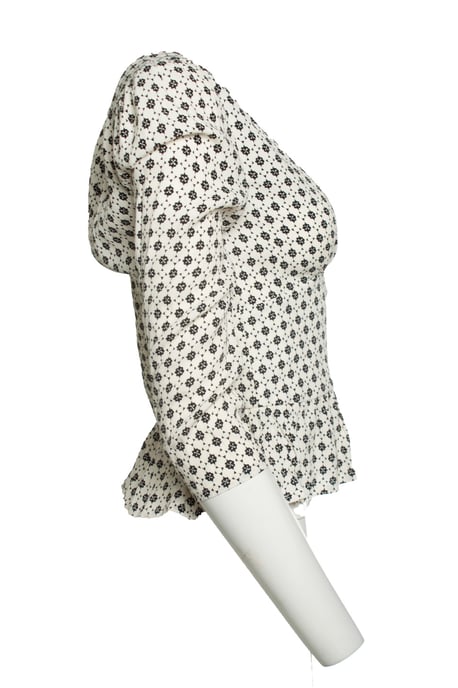 Ba&sh, Carlo top in zwart en ecru - Image 4