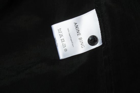 Anine Bing, Svart skjorta med fickor - Image 5