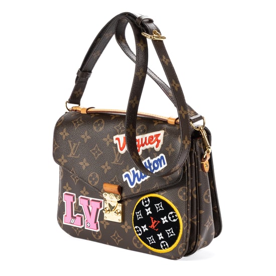 Ltd.Ed.Patches Pochette Metis MM Shoulder Bag - Image 2