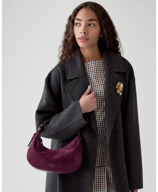 Selene Suede Shoulder Bag - Image 2