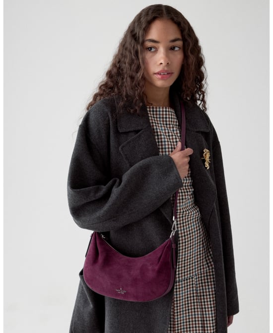 Selene Suede Shoulder Bag - Image 3