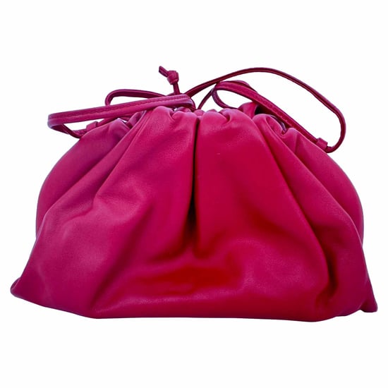 Bottega Veneta Mini The Pouch Bag in Red Leather - Image 5