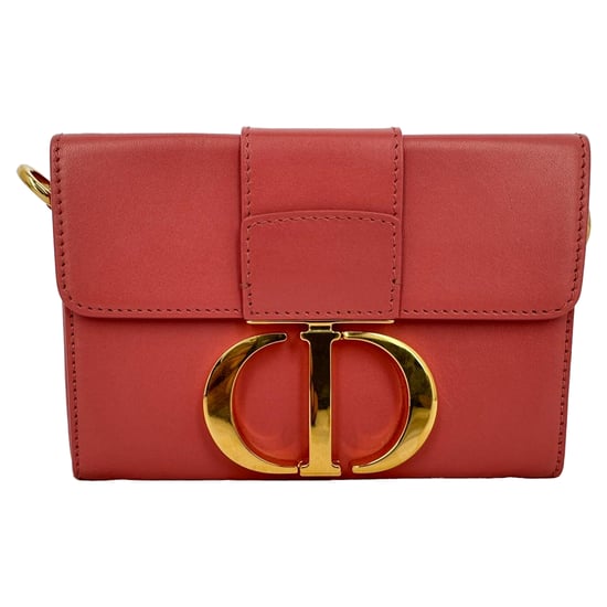 Dior 30 Montaigne Box Bag Shoulder Bag in Pink Leather - Image 2