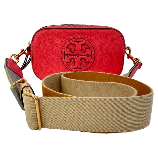 Tory Burch Mini Miller Crossbody Bag in Red Leather - Image 1
