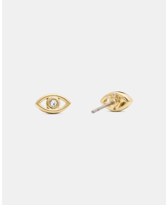 You're A Gem Evil Eye Studs - Image 3