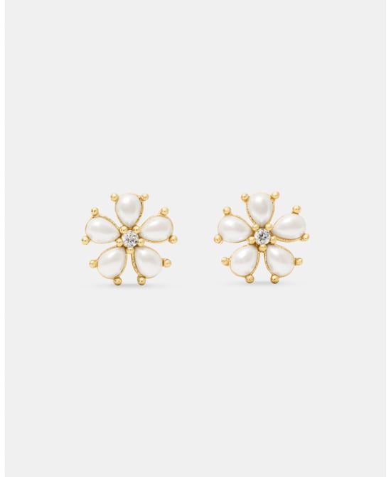 You're A Gem Flower Studs - Image 1