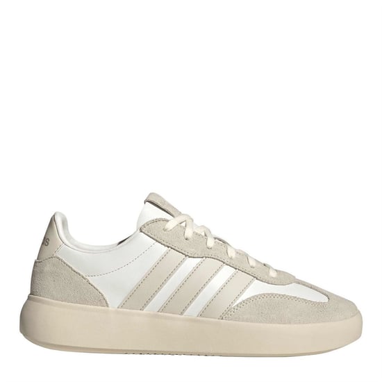 Men's adidas Barreda Decode Lux Low Top Trainers in Core White/Alum - Image 1