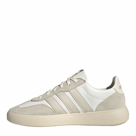 Men's adidas Barreda Decode Lux Low Top Trainers in Core White/Alum - Image 2