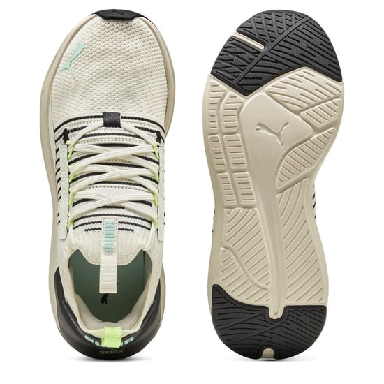 Women's Puma Softride Symmetry Fuzion Running Shoes in Warm White - Image 3