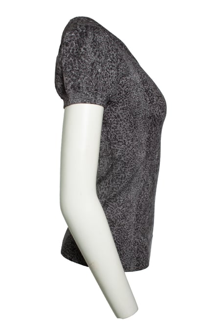 Diane von Furstenberg, Luipaard lurex top - Image 2