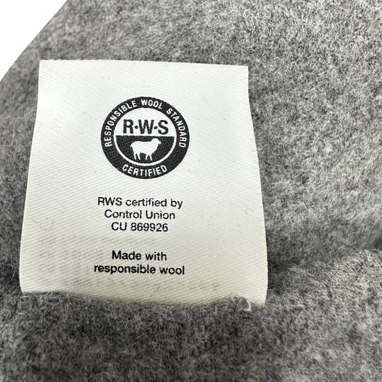 Acne Studios Fringe Scarf in Grey Wool - Image 6