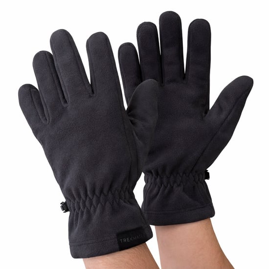 Herrar Vindskyddande Fleecehandskar WINDSTOPPER Vandring Lätta Handledsvantar - Image 2