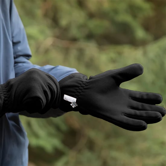 Herrar Vindskyddande Fleecehandskar WINDSTOPPER Vandring Lätta Handledsvantar - Image 3