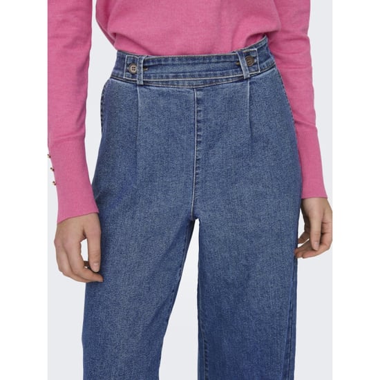 Only Jdygeggo hw wide jeans dnm noos blue denim - Image 4