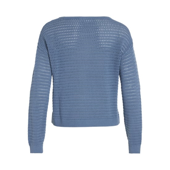 Vila Vibellisina boatneck ls knit top - raf - Image 5