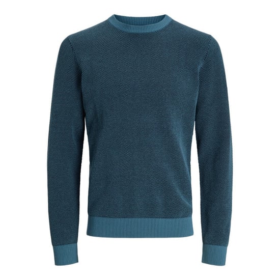 Jack & Jones Jjeglobe knit crew neck noos aqua - Image 1