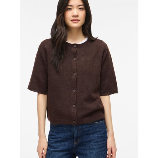 Vila Viliga 2/4 o-neck knit cardigan n - Image 5