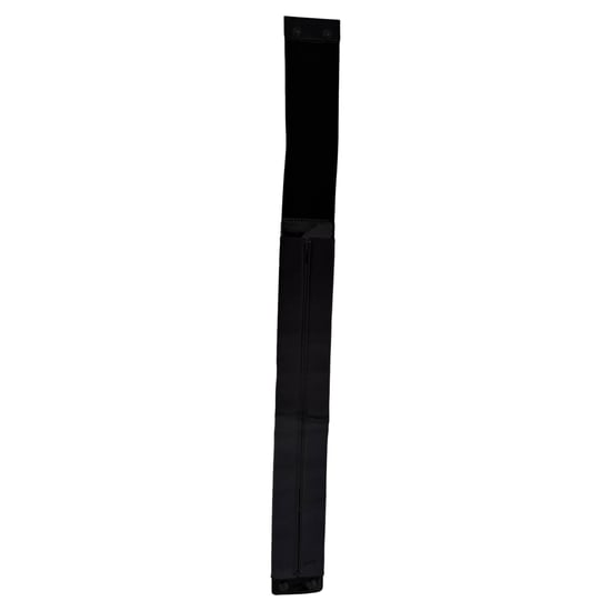 Lanvin Wide Waist Belt in Black Satin - Image 6
