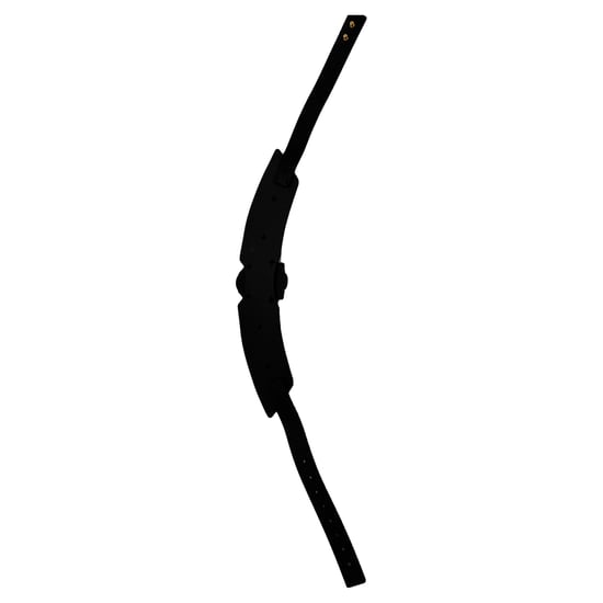 Saint Laurent Paris Shield Belt in Brown Leather - Image 6