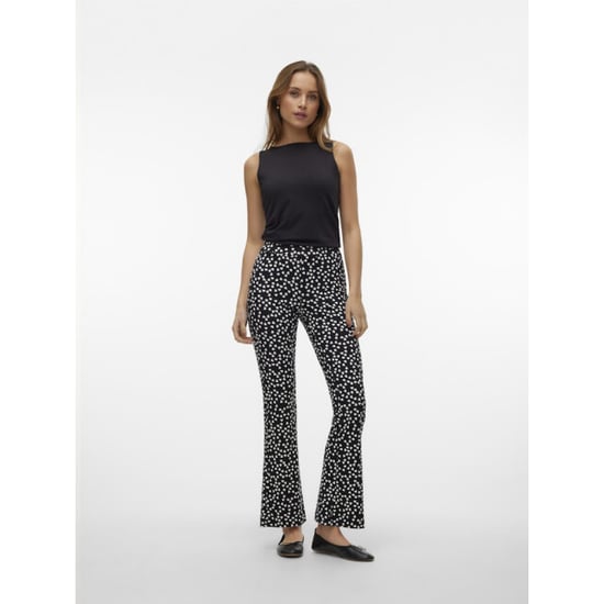 Vero Moda Vmkamma mw flared jersey print pant dessin - Image 5