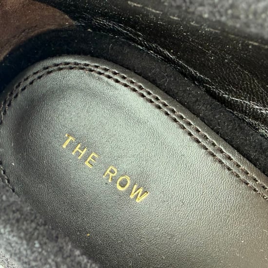 The Row Ruth Loafers in Black Suede - Image 6