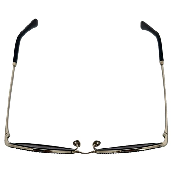 Chanel Gradient Crystal Round Glasses in Black Metal - Image 3