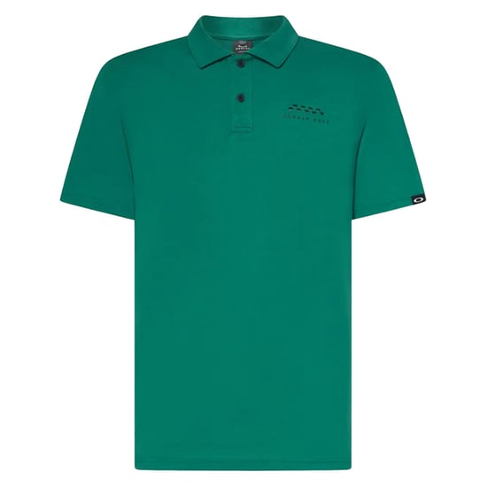 Oakley Transistion OG Mens Green Golf Polo Shirt - Image 1