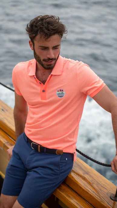 New Zealand Auckland Polo SS Kingston Polo Roze - Image 2