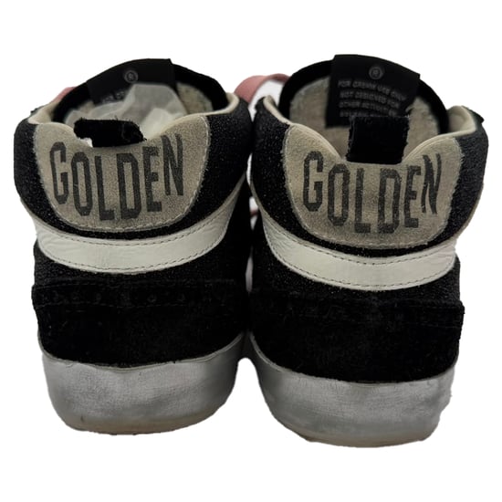 Golden Goose Mid-Star Hoge Sneakers in Zwart Suède - Image 3