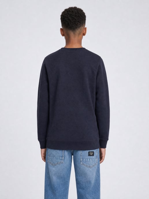 Petrol Industries - Jongens Sweater met ronde hals Millhill - Blauw - Image 4