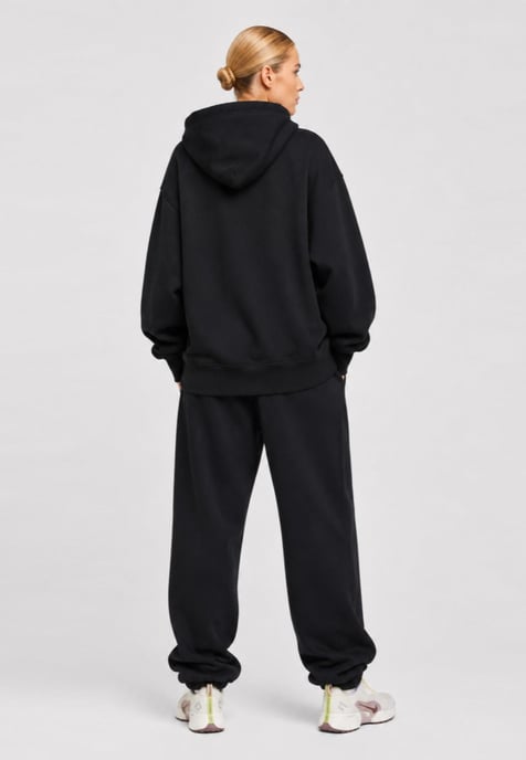 Nike Womens Oversized Phoenix Tracksuit in Black - Image 2
