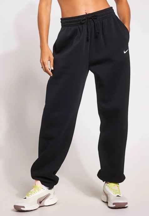 Nike Womens Oversized Phoenix Tracksuit in Black - Image 5
