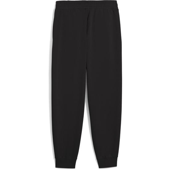 Women's Puma Ess Script Comfort Sweatpants Tr Cl Joggers in Puma Black - Image 2