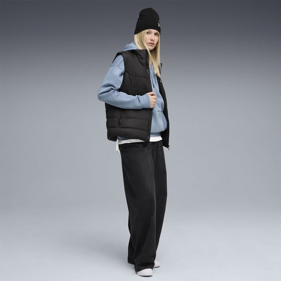 Women's Puma Class Relaxed Overhead Tech Fleece Hoodie in Cool Blue - Image 5