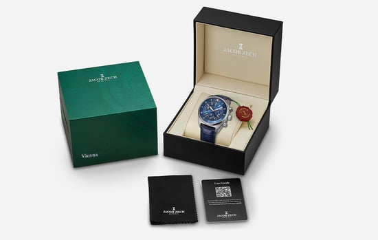 Jacob Zech Horloge Vienna Zilver - Image 5