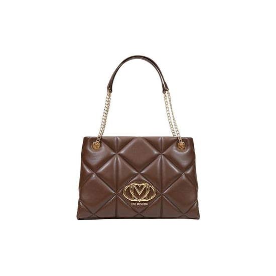 Love Moschino Brun Polyeten Handväska - Image 1