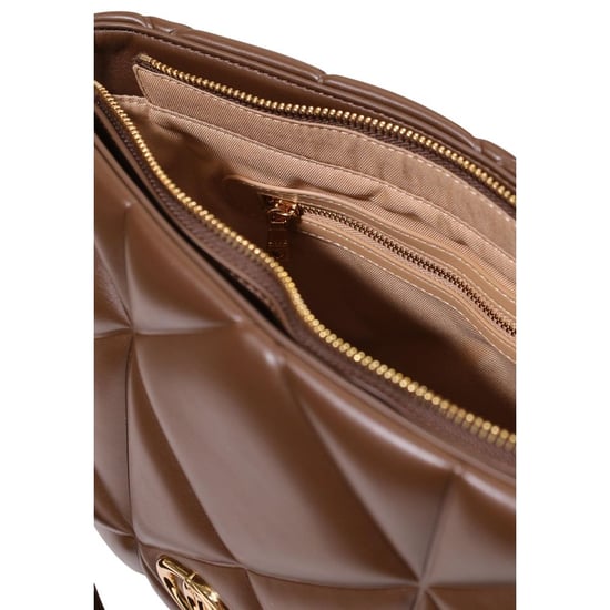 Love Moschino Brun Polyeten Handväska - Image 4