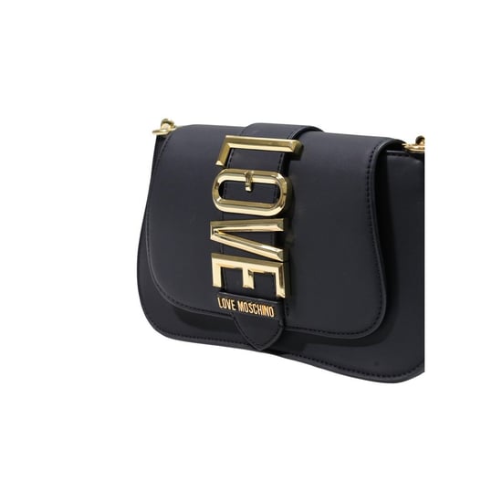Love Moschino Svart Polyeten Handväska - Image 4