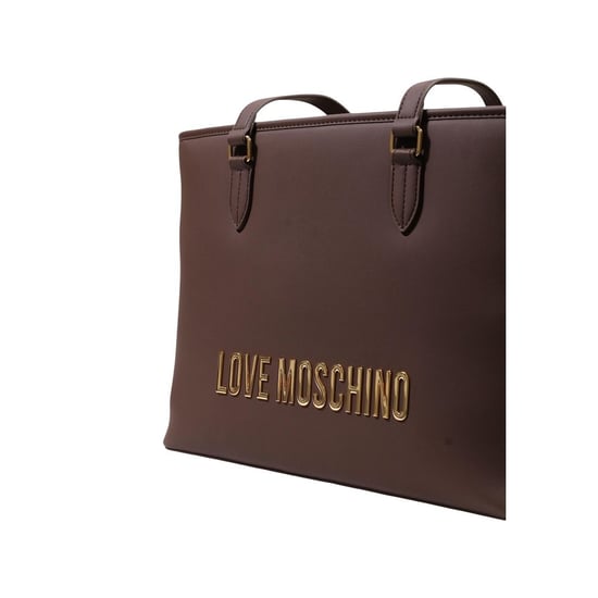 Love Moschino Brun Polyetylen Handväska - Image 4