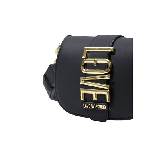 Love Moschino Svart Polyeten Handväska - Image 4