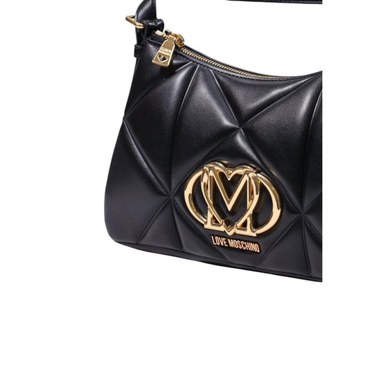 Love Moschino Svart Polyeten Handväska - Image 4