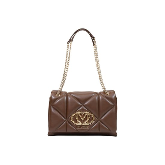 Love Moschino Brun Polyeten Handväska - Image 1